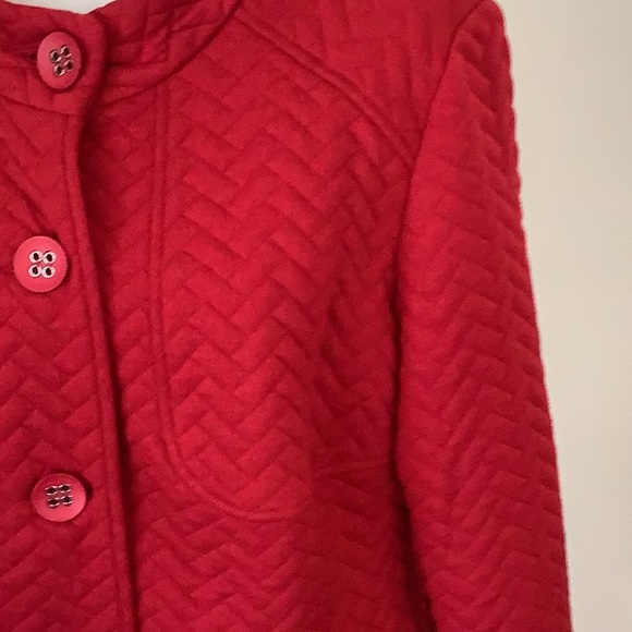 NWOT red Joseph ribkoff coat - Picture 4 of 6